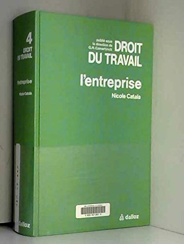 Droit du travail. Vol. 4. L'Entreprise book