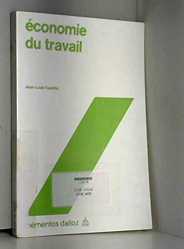 Product Image: Economie du travail