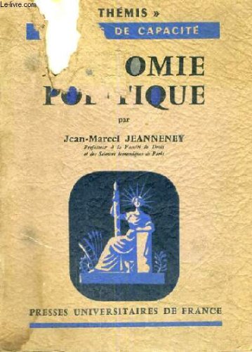 Economie politique : introduction generale, analyse micro economique... book