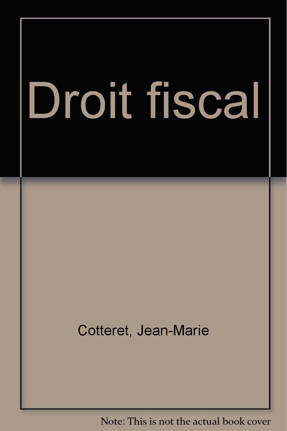 Droit fiscal book
