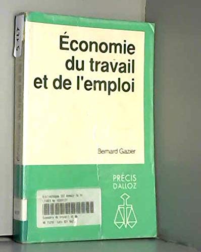 Economie du travail et de l'emploi book