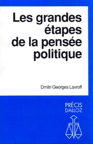 Les grandes étapes de la pensée politique Books