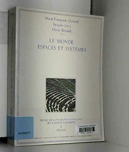 Le Monde : Espaces et Systèmes book