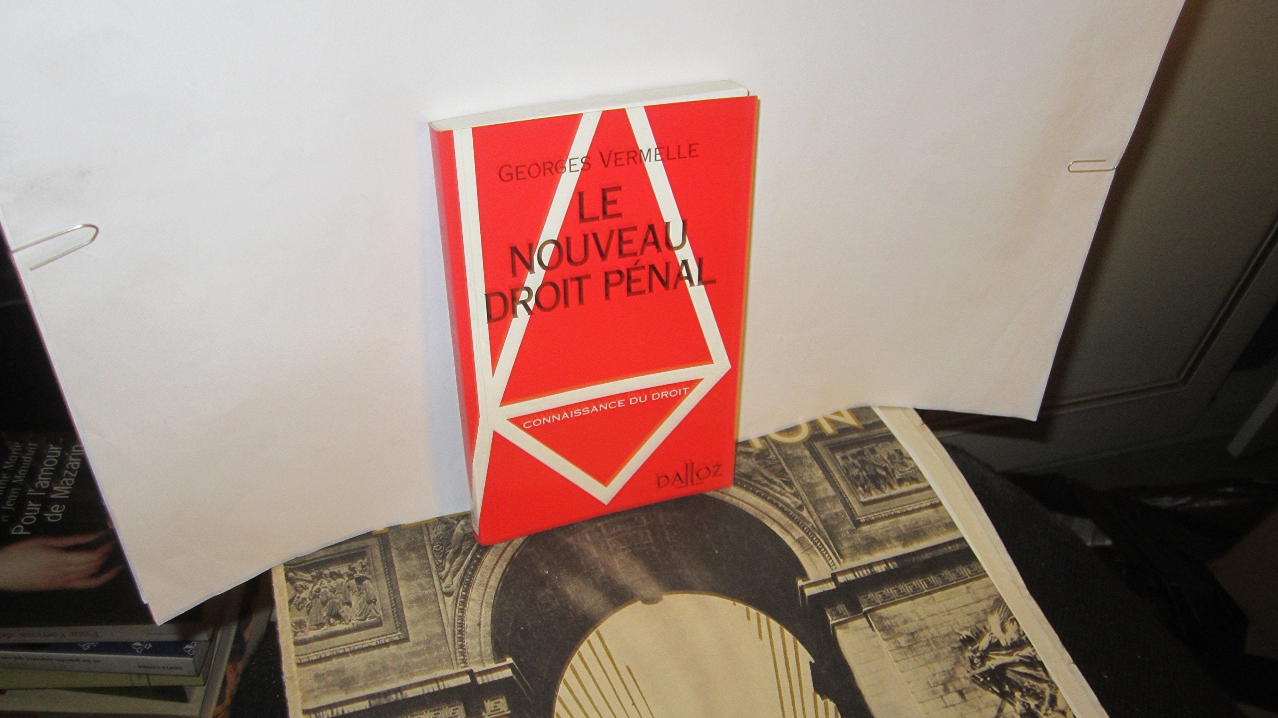 Le nouveau droit pénal book