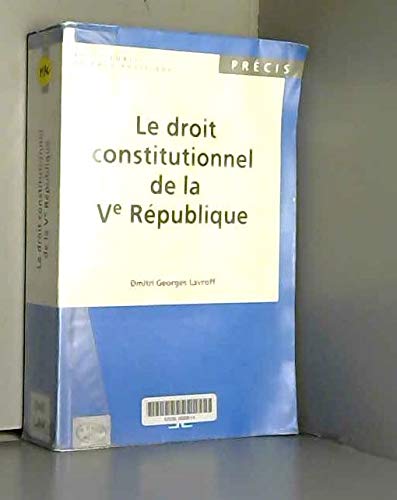 Product Image: Droit constitutionnel de la 5e République