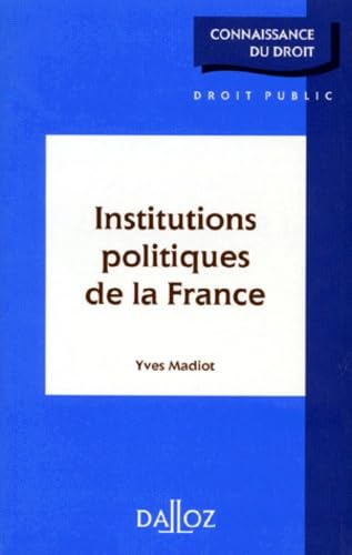 Institutions politiques de la France, 1995 book