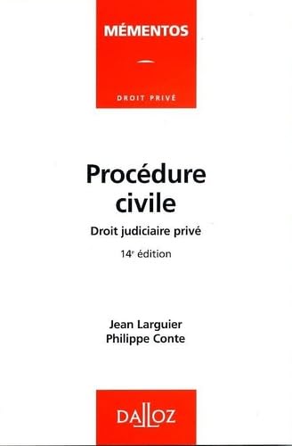 Procédure civile: Droit judiciaire privé book