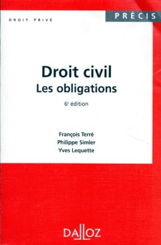 Droit Civil. Les Obligations, 6eme Edition book