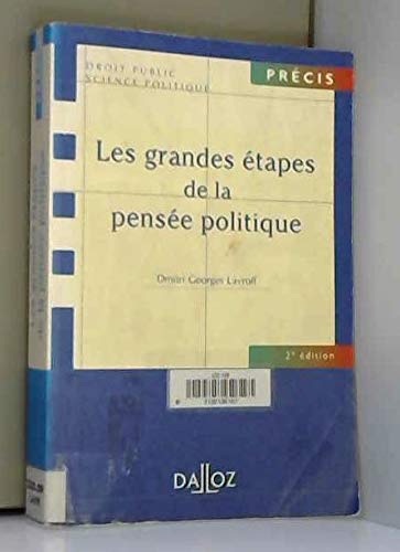 Les grandes étapes de la pensée politique book