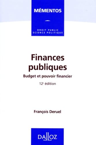 Finances publiques: Budget et pouvoir financier book