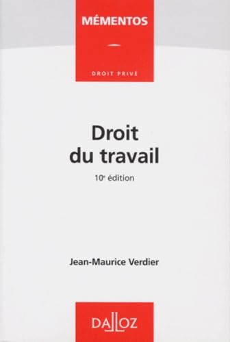 Droit du travail, 11e édition book