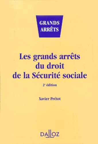 Les grands arrêts du Droit de la Sécurité sociale Books