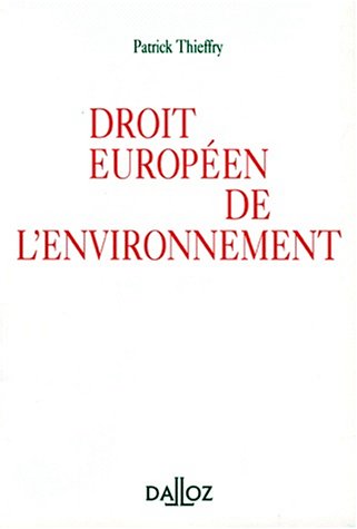 Droit européen de l'environnement Law