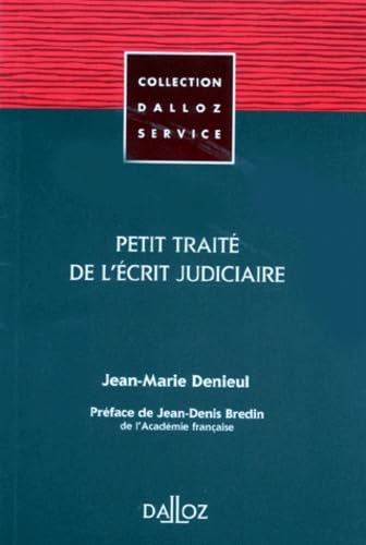 Petit traité de l'écrit judiciaire Books