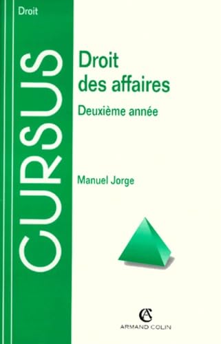 Droit Des Affaires. Deuxieme Annee Books