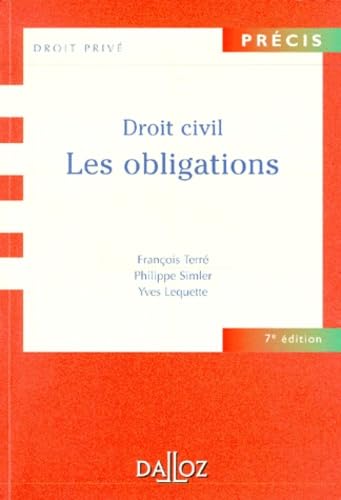 Droit civil : Les obligations, 7e édition book