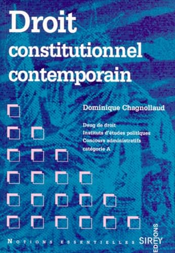 Droit Constitutionnel Contemporain book