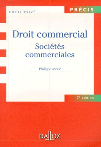 Droit commercial: Sociétés commerciales Books