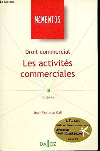 Les Activites Commerciales. 12eme Edition Books