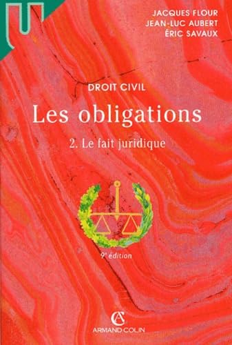 Les obligations : le fait juridique book