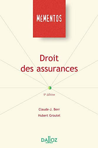 Droit des assurances.: 9ème édition book