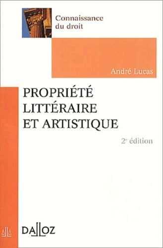 Propriete Litteraire Et Artistique. 2eme Edition book