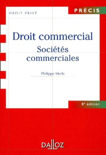 Droit commercial : sociétés commerciales book