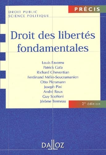 Droit des libertés fondamentales, 2e édition book