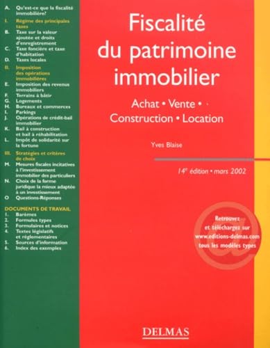 Fiscalité du patrimoine immobilier Books