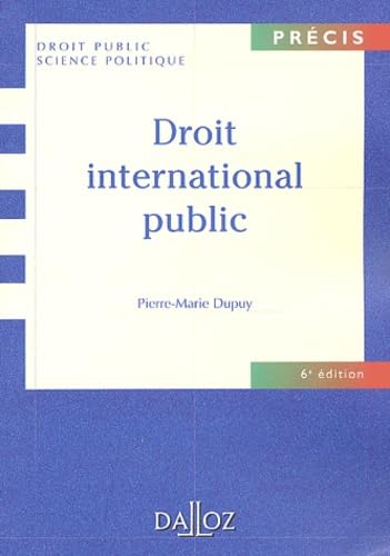 Droit International Public. 6eme Edition Books