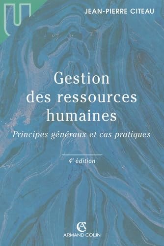 Gestion des ressources humaines : Principes généraux et cas pratiques book