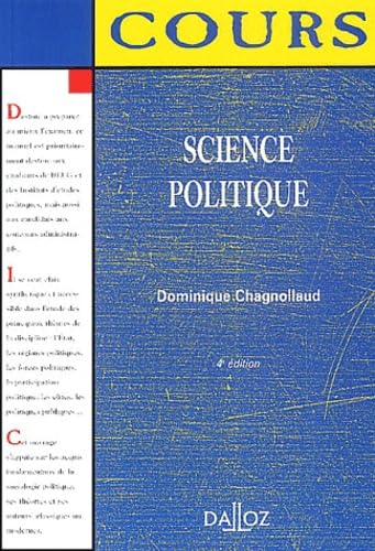 Science Politique. 4eme Edition Books