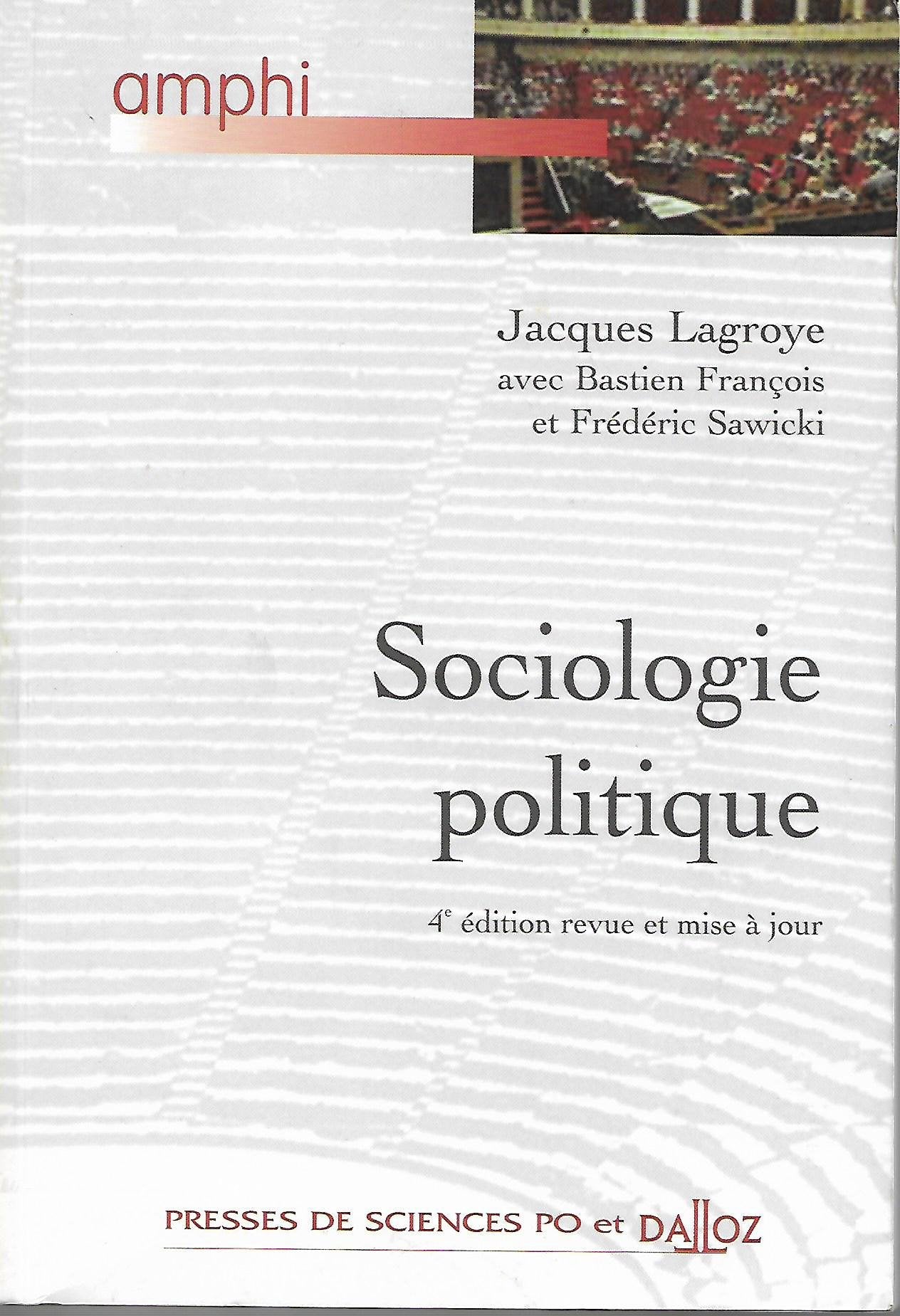 Sociologie politique book