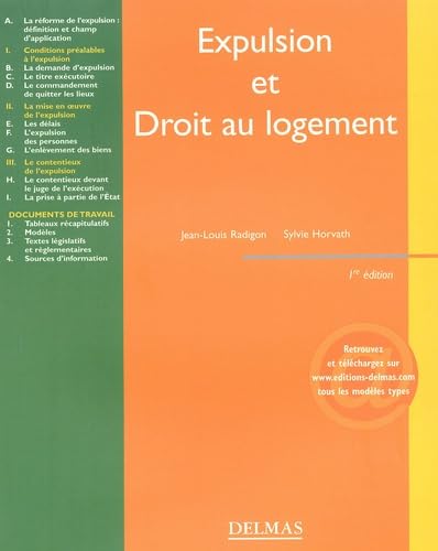 Expulsion et droit au logement Books