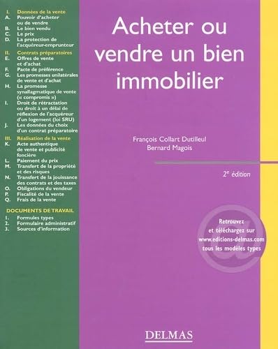 Acheter Ou Vendre Un Bien Immobilier. 2eme Edition Books