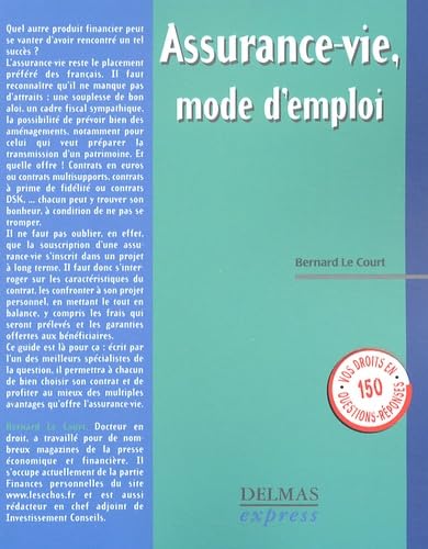 L'Assurance-vie : Mode d'emploi book