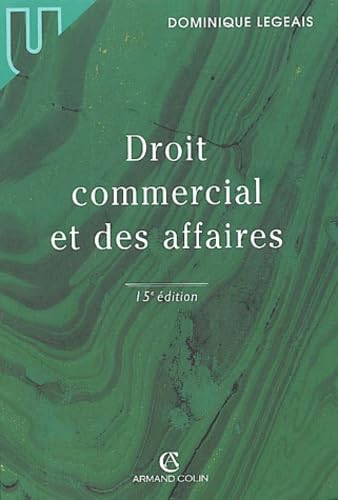 Droit commercial et des affaires Books