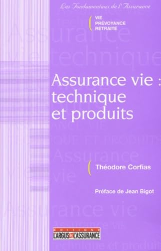 Assurance vie : Technique et produits book