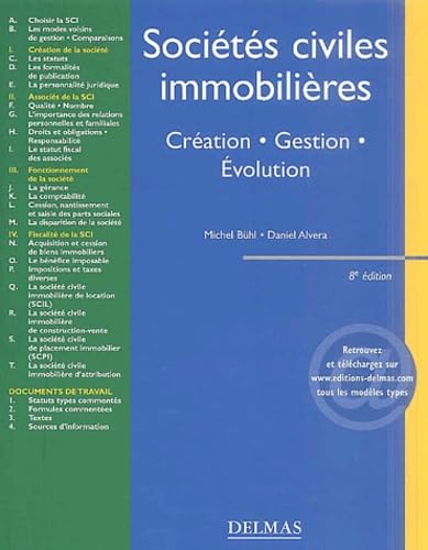 Societe Civiles Immobilieres. Creation, Gestion, Evolution, 8eme Edition Books