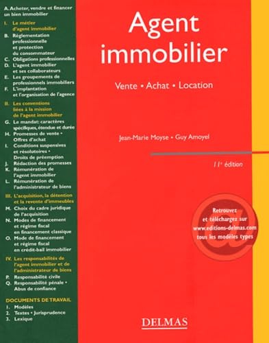 Agent immobilier : vente, achat, location book