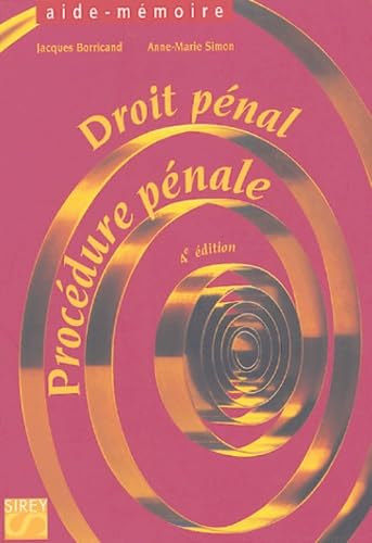 Droit pénal Procédure pénale Books