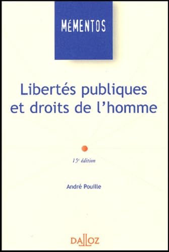 Libertés publiques et droits de l'homme book