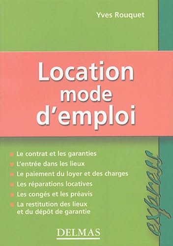 Product Image: Location, mode d'emploi