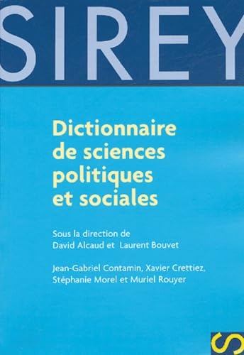 Dictionnaire de science politique et sociale book