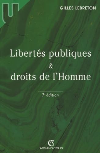 Libertés publiques et droits de l'Homme Books