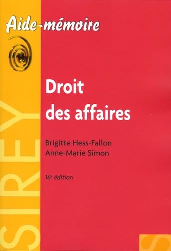 Product Image: Droit des affaires