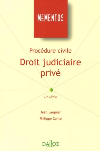Droit judiciaire privé : Procédure civile Books