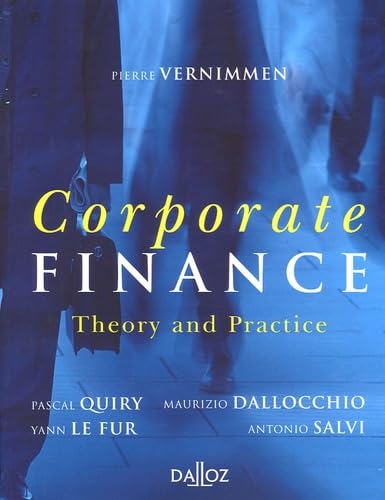 Corporate Finance : Theory and Practice (en anglais) Books