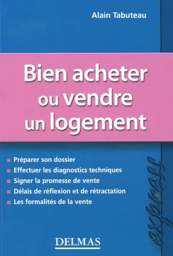 Bien acheter ou vendre un logement book