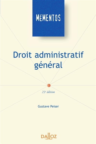 Product Image: Droit administratif général